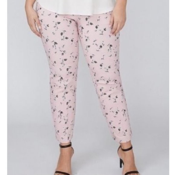 NWOT Lane Bryant  The Allie Floral Print Ankle Pants Size 18 Style 1092918 - Picture 1 of 10